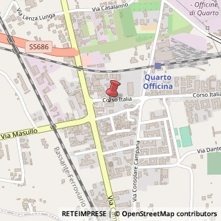 Mappa Corso Italia, 431, 80010 Quarto, Napoli (Campania)