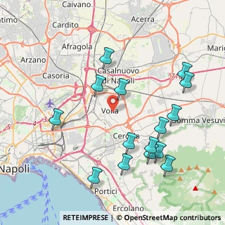 Mappa Via San Giorgio, 80040 Volla NA, Italia (4.718)