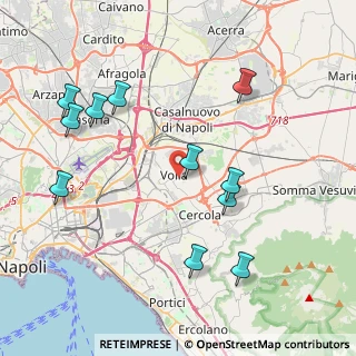 Mappa Via San Giorgio, 80040 Volla NA, Italia (4.75091)
