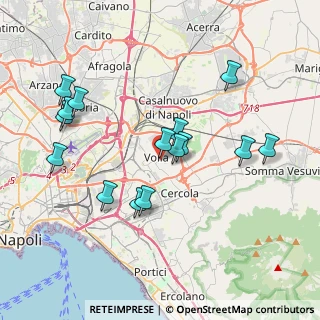 Mappa Via San Giorgio, 80040 Volla NA, Italia (4.066)