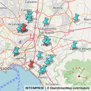 Mappa Via San Giorgio, 80040 Volla NA, Italia (5.0525)