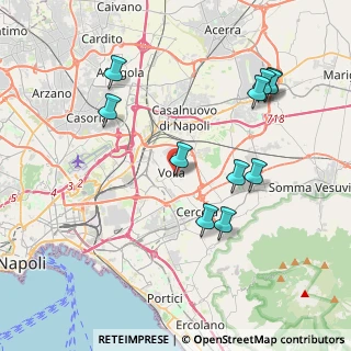 Mappa Via San Giorgio, 80040 Volla NA, Italia (4.39909)