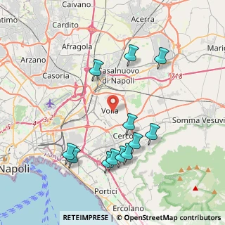 Mappa Via San Giorgio, 80040 Volla NA, Italia (4.40417)