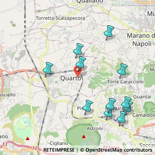 Mappa Via Pietra Bianca, 80010 Quarto NA, Italia (2.53364)