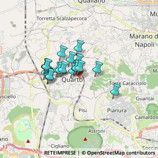 Mappa Via Pietra Bianca, 80010 Quarto NA, Italia (1.339)