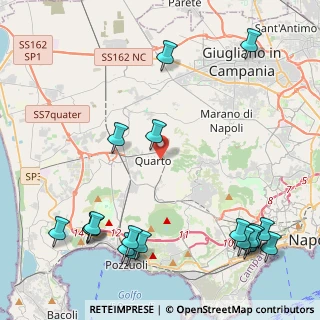 Mappa Via Pietra Bianca, 80010 Quarto NA, Italia (6.37263)