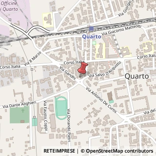 Mappa Via Salvo D'Acquisto, 98, 80010 Quarto, Napoli (Campania)