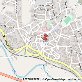 Mappa Corso Umberto I, 34, 83047 Lioni, Avellino (Campania)