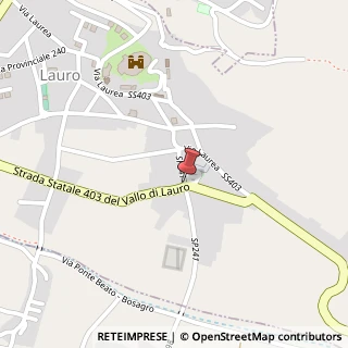 Mappa Via Agostino Casoria Frate, 5, 83023 Lauro, Avellino (Campania)