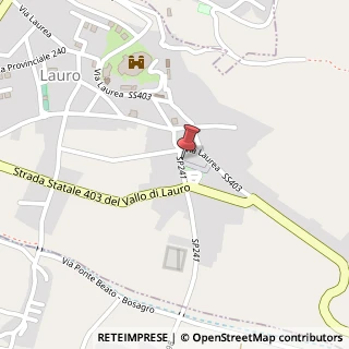 Mappa Via Agostino Casoria Frate, 18, 83023 Lauro, Avellino (Campania)