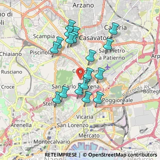 Mappa Via Udalrigo Masoni, 80141 Napoli (1.77833)