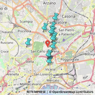 Mappa Via Udalrigo Masoni, 80141 Napoli (1.33583)