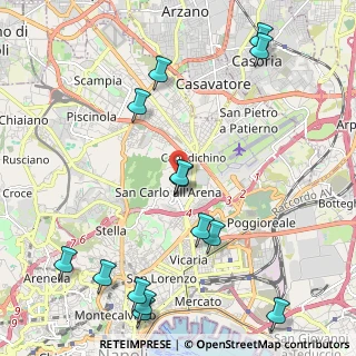 Mappa Via Udalrigo Masoni, 80141 Napoli (2.89429)