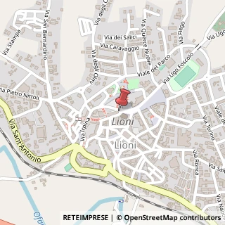 Mappa Piazza della Vittoria, 3, 83047 Lioni, Avellino (Campania)