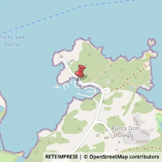 Mappa Via Cala Finanza, 07020 Loiri Porto San Paolo, Sassari (Sardegna)