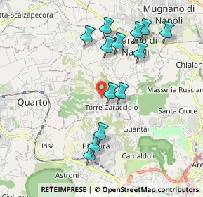Mappa Via Eduardo de Filippo, 80016 Torre Caracciolo NA, Italia (2.09385)