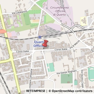 Mappa Corso Italia, 388A, 80010 Quarto, Napoli (Campania)