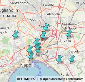 Mappa Viale F. Ruffo di Calabria, 80144 Napoli NA, Italia (3.71364)