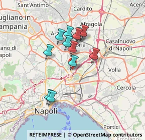 Mappa Viale F. Ruffo di Calabria, 80144 Napoli NA, Italia (3.01833)