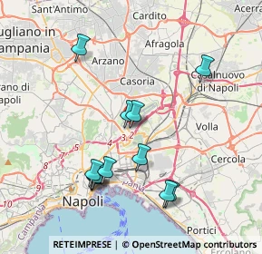 Mappa Viale F. Ruffo di Calabria, 80144 Napoli NA, Italia (4.05333)