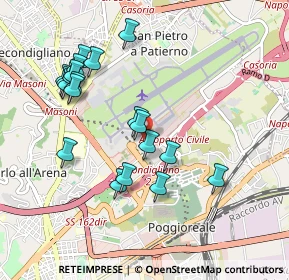 Mappa Viale F. Ruffo di Calabria, 80144 Napoli NA, Italia (1.035)