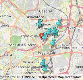 Mappa Viale F. Ruffo di Calabria, 80144 Napoli NA, Italia (1.51455)