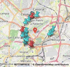 Mappa Viale F. Ruffo di Calabria, 80144 Napoli NA, Italia (1.7295)