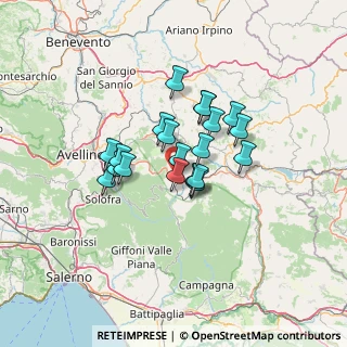 Mappa 83040 Cassano Irpino AV, Italia (10.0265)