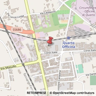 Mappa Corso Italia, 442, 80010 Quarto, Napoli (Campania)