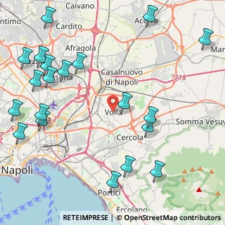 Mappa Via Luigi Einaudi, 80040 Volla NA, Italia (6.196)
