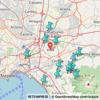 Mappa Via Luigi Einaudi, 80040 Volla NA, Italia (4.63923)
