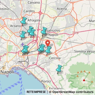 Mappa Via Luigi Einaudi, 80040 Volla NA, Italia (3.90455)
