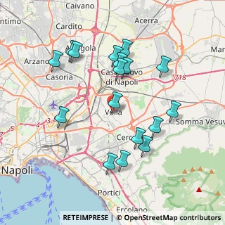 Mappa Via Luigi Einaudi, 80040 Volla NA, Italia (4.08647)