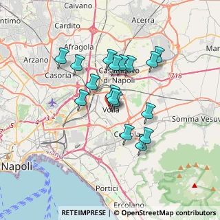 Mappa Via Luigi Einaudi, 80040 Volla NA, Italia (3.05059)