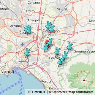 Mappa Via Luigi Einaudi, 80040 Volla NA, Italia (3.40917)