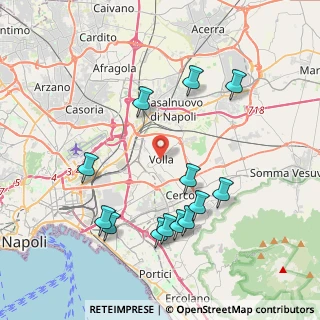 Mappa Via Luigi Einaudi, 80040 Volla NA, Italia (4.50846)