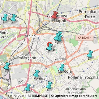 Mappa Via Luigi Einaudi, 80040 Volla NA, Italia (2.89462)
