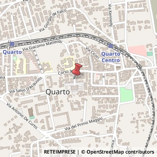 Mappa Via Marie Curie, 7/9, 80010 Quarto, Napoli (Campania)