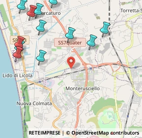 Mappa Via Elio Vittorini, 80078 Monterusciello NA, Italia (2.97167)