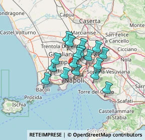 Mappa Via Scaglione Emilio, 80145 Napoli NA, Italia (9.33235)