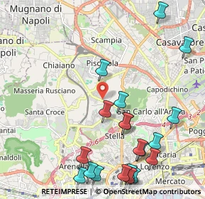 Mappa Via Scaglione Emilio, 80145 Napoli NA, Italia (2.869)
