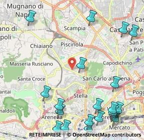 Mappa Via Scaglione Emilio, 80145 Napoli NA, Italia (3.266)