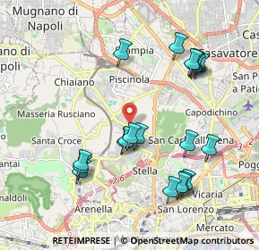 Mappa Via Scaglione Emilio, 80145 Napoli NA, Italia (2.2135)