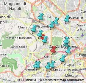 Mappa Via Scaglione Emilio, 80145 Napoli NA, Italia (2.06188)