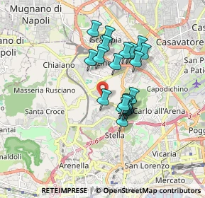 Mappa Via Scaglione Emilio, 80145 Napoli NA, Italia (1.4395)