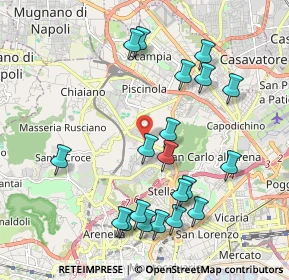 Mappa Via Scaglione Emilio, 80145 Napoli NA, Italia (2.3075)