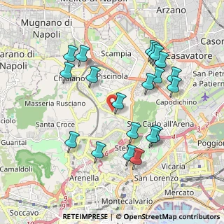 Mappa Via Scaglione Emilio, 80145 Napoli NA, Italia (2.1475)