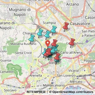 Mappa Via Scaglione Emilio, 80145 Napoli NA, Italia (1.2485)