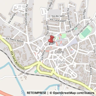 Mappa Piazza della vittoria, 83047 Lioni, Avellino (Campania)