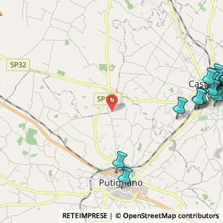 Mappa Strada Comunale Cacciottoli, 70017 Putignano BA, Italia (3.9195)